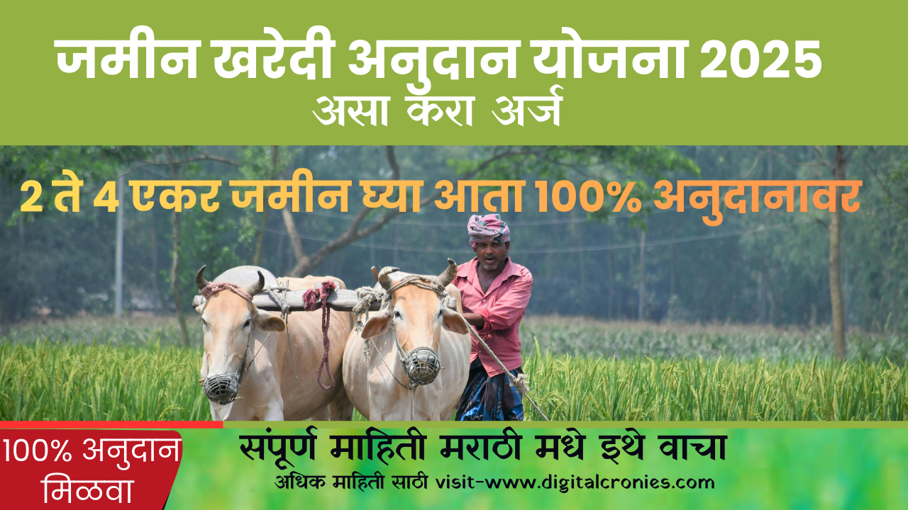 Jamin Kharedi Yojana 2025